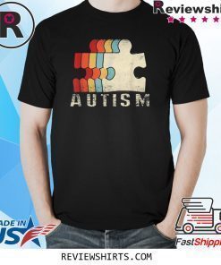 Autism Awareness Gift Vintage 70s 80s T-Shirt