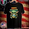 Baby Yoda hug Happy Easter Shirts