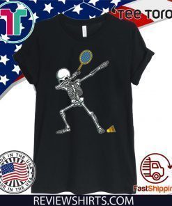 Badminton Dabbing Skeleton Dab Dance 2020 T-Shirt