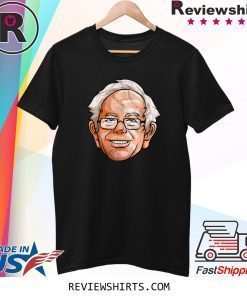 Bernie Sanders Shirt Presidential Portrait Bern Hair Glasses T-Shirt