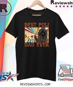 Best Puli Dad Ever Retro Vintage Shirt