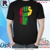 Black Fist Shirt African American Pride Black History Month T-Shirt