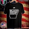 Black Month History Razorback Basketball T-Shirt