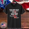 Blood stains are red ultraviolet lights are blue Trending 2020 T-Shirt