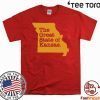Official The Great State Of Kansas City Chiefs super bowl T-Shirt