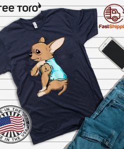 Chihuahua Tattoos I Love MOM Sitting Gift Mother's Day Tee Shirt