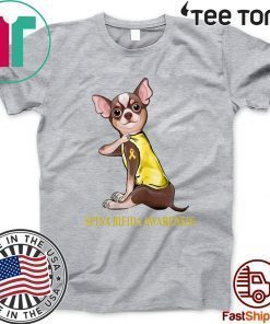 Chihuahua Tattoos Spina Bifida Awareness Shirt