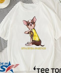 Chihuahua Tattoos Spina Bifida Awareness Shirt