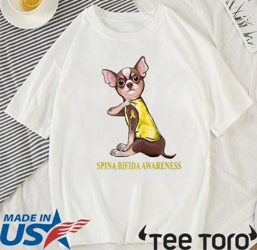 Chihuahua Tattoos Spina Bifida Awareness Shirt