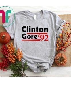 Clinton Gore 92 Democratic Election Vintage Political T-Shirt