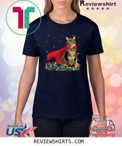 Cool Maine Coon Autism Awareness Graphic Cat Lover T-Shirt