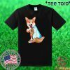 Corgi Tattoos I Love MOM Sitting Funny Gift Mother's Day 2020 T-Shirt