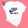 Crip just loc it t-shirt