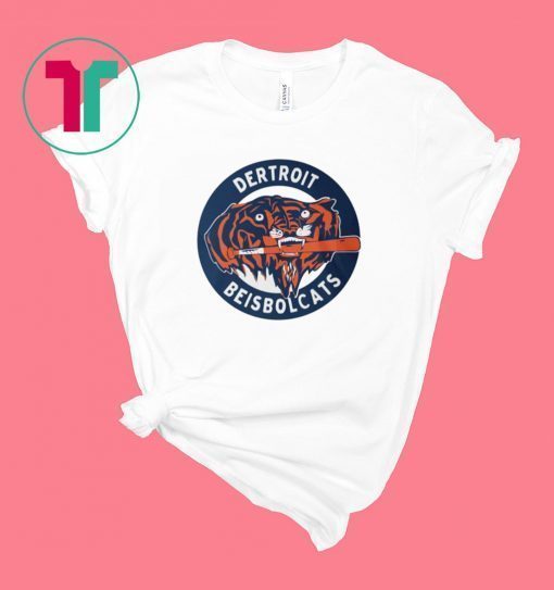 DERTROIT BEISBOLCATS SHIRT DERTROIT TIGERS