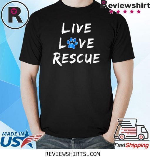 DFW Labrador Retriever Rescue Club Live Love Rescue T-Shirt