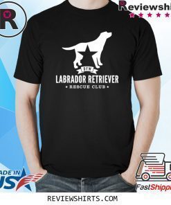 DFW Labrador Retriever Rescue Club White Logo Shirt