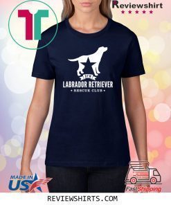 DFW Labrador Retriever Rescue Club White Logo Shirt
