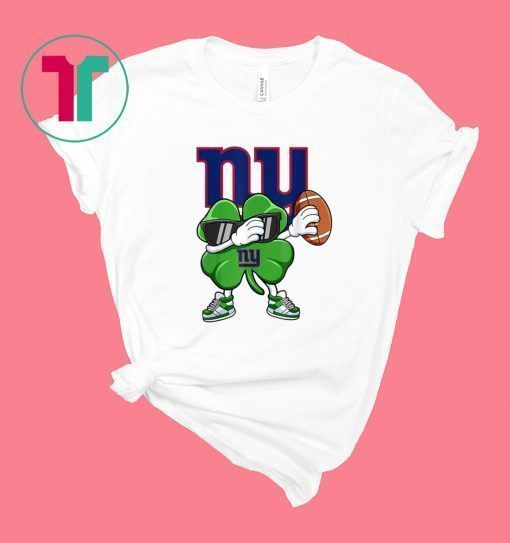 Dabbing Shamrock Football St Patrick’s Day NewYork Giant Shirt