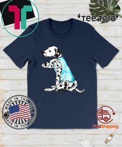 Dalmatian Tattoos I Love MOM Sitting Mother's Day T-Shirt