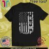 Donald Trump 2020 American Flag Political T-Shirt