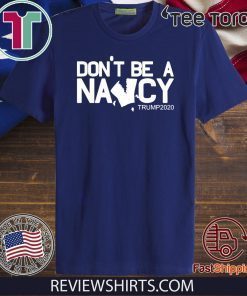 Don't Be A Nancy Vote Trump 2020 Ripped Paper Shirt