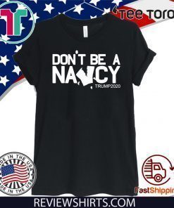 Don't Be A Nancy Vote Trump 2020 Ripped Paper Shirt