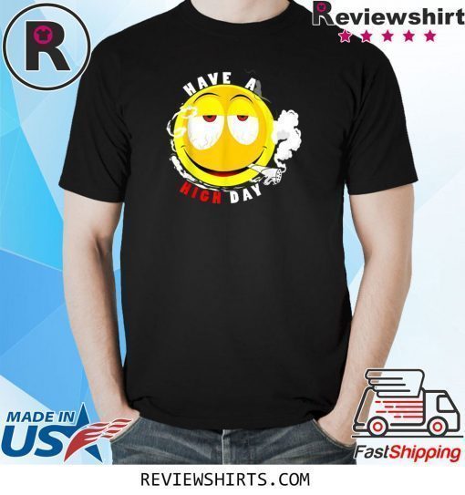 Emoticon funny Stoner Costume Have A High Day Happy Emojis T-Shirt