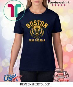 Fear The Bear Hockey Beware of Boston Sports Fan T-Shirt