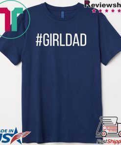 Girl Dad Father of Daughters Printed Graphic T-Shirt