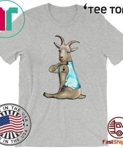 Goat Tattoo I Love Mom 2020 T-Shirt