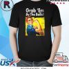 Grab Em By the Ballot Democratic Rosie Riveter Vote Blue T-Shirt