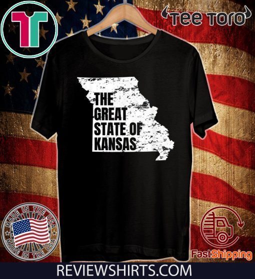 Great State of Kansas Meme President Trump Shirt