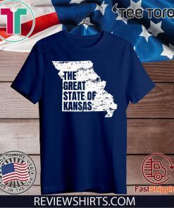 Great State of Kansas Meme President Trump Shirt