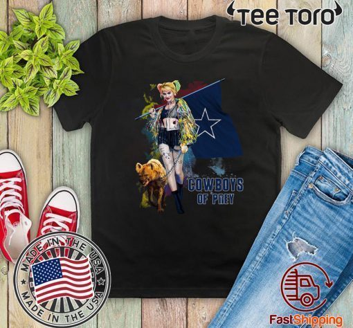 Harley Quinn Dallas Cowboys Of Prey 2020 T-Shirt