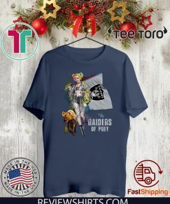 Harley Quinn Oakland Raiders Of Prey 2020 T-Shirt
