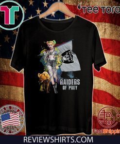 Harley Quinn Oakland Raiders Of Prey 2020 T-Shirt