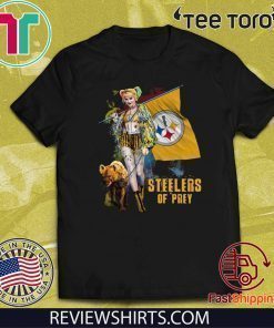 Harley Quinn Pittsburgh Steelers Of Prey 2020 T-Shirt