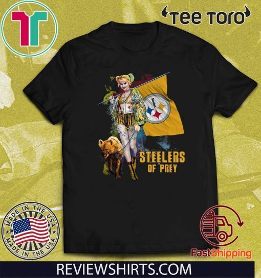 Harley Quinn Pittsburgh Steelers Of Prey 2020 T-Shirt