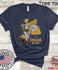 Harley Quinn Pittsburgh Steelers Of Prey 2020 T-Shirt