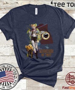 Harley Quinn San Washington Redskins Of Prey Official T-Shirt