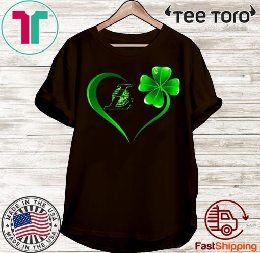 Heart Irish Los Angeles Laker T-Shirt