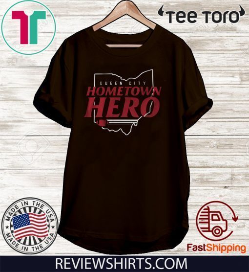 Hometown Hero Cincinnati Football Tee Shirt