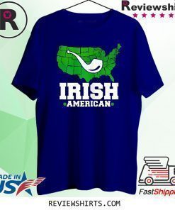Humorous Irish And American Artwork Shirt