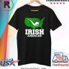 Humorous Irish And American Artwork Shirt