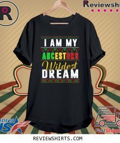 I Am My Ancestors Wildest Dream Shirt Black History Month T-Shirt