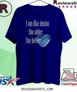 I am like denim shirt