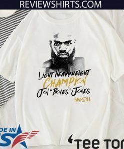 Jon "Bones" Jones Winner's T-Shirt - Light Heavyweight Champion Jon "Bones" Jones