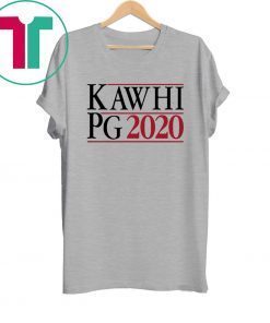KAWHI LEONARD PAUL GEORGE CAMPAIGN IN 2020 SHIRT