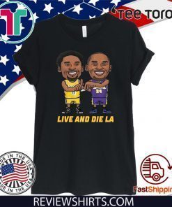 KOBE BRYANT LIVE AND DIE LA NBA LOS ANGELES LAKERS SHIRT