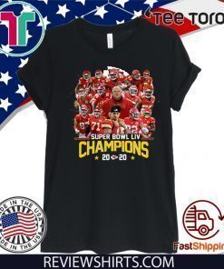 Kansas City Chiefs Shirt Super Bowl LIV Champions T-Shirt